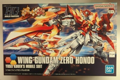 Bandai Spirits HG BUILD FIGHTERS Wing Gundam Zero Flame/Bandai Namco version