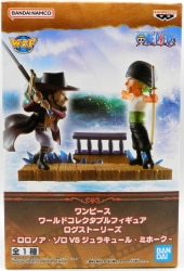 BANDAI SPIRITS WCF One Piece Log Stories Roronoa Zoro VS Dracule Mihawk