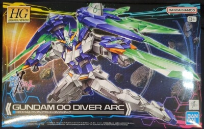 BANDAI SPIRITS HG 1/144 Gundam Build Metaverse Gundam double O Diver Ark 05