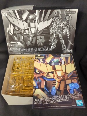 Bandai Spirits RG Mobile Suit Gundam NT (Narative) Unicorn Gundam Unit 3 Phenex (Narrative Bandai Namco version Bild 1