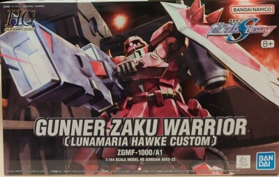 Bandai Spirits HG Mobile Suit Gundam Seed Destinies Gunner ZAKU Warrior (Lunamaria Hawke exclusive) / Bandai Namco version hình ảnh 1