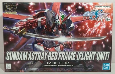 Bandai Spirits HG GUNDAM SEED Gundam Astray Red Frame Flight Unit Equipped Bandai Namco Version 58