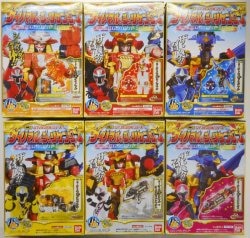 Bandai Minipla/Shuriken Combined Series SP Dinomaru and Shurikenjin Appare Clear version Shuriken Sentai Ninninger Complete 6 Type Set Dinomaru and Shurikenjin Appare Clear version image 1