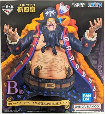 Bandai Spirits Ichiban Kuji One Piece New Four Emperors B-Prize Four Emperors Marshall D. Teach MASTERLISE EXPIECE