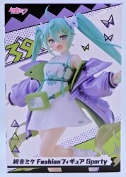 Taito Fashion Figure VOCALOID Hatsune Miku Sporty imagen 1