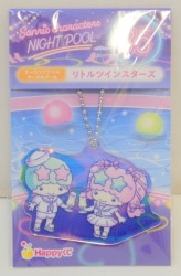 Sunny Side Up Happy Kuji Lottery Sanrio Characters Night Pool Aurora Acrylic Little Twin Stars