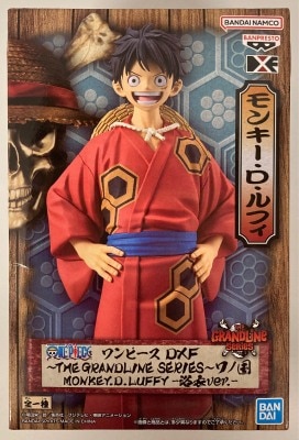 Bandai Spirits DXF THE GRANDLINE SERIES Wano Country MONKEY.D.LUFFY-Yukata ver.- Luffy Yukata ver.