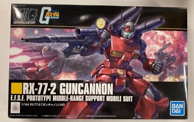 Bandai Spirits HGUC Mobile Suit Gundam Guncannon 190