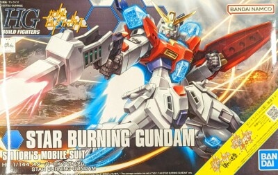 BANDAISPIRITS HG BUILD FIGHTERS 1/144 Gundam Build Fighters GM's Counterattack Star Burning Gundam Bandai Namco Version 058