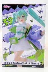 Taito Fashion Figure VOCALOID Hatsune Miku Sporty image 1