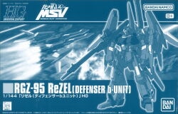 Bandai Spirits HGUC Mobile Suit Gundam Unicorn MSV ReZEL (Defender b unit) รูปภาพ 1