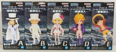 Bandai Spirits World Collectable Figure New Chapter Enters Complete 5 Piece Set