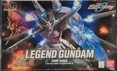 Bandai HG Mobile Suit Gundam Seed ZGMF-X666S Legend Gundam 35 Bild 1