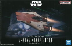 Bandai Spirits PLASTIC MODEL KIT A-WING STARFIGHTER 1/72 scale imagen 1