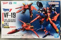 Bandai HG VF-19 Kai Fire Valkyrie Sound booster Equipped 5 image 1