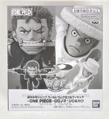 Bandai World Collectable Figure One Piece Roronoa Zoro and Kaku