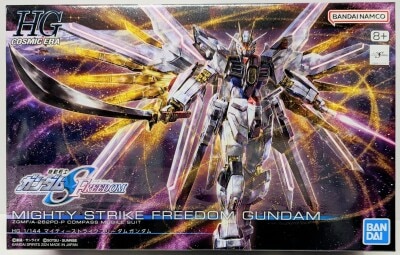 Bandai HG Mobile Suit Gundam Seed FREEDOM Mighty Strike Freedom Gundam 250 圖片 1