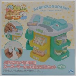 System Service Welcome! Food Kingdom Supermarket Pretend Play set Sumikko Gurashi green gambar 1