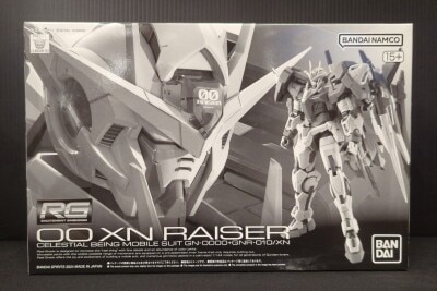 BANDAI SPIRITS RG 1/144 Mobile Suit Gundam 00V 00 XN Raiser gambar 1