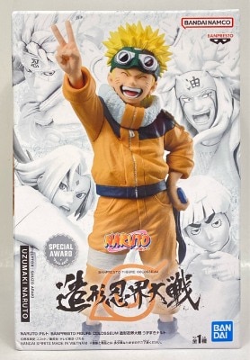 BANDAI SPIRITS BANPRESTO FIGURE COLOSSEUM Sculpted Ninja World War Uzumaki Naruto