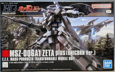 Bandai Spirits HGUC Zeta Plus (Unicorn Ver.) Bandai Namco version 182