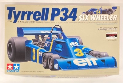 Tamiya 1/12 Big Scale Series Tyrrell P34 Six Wheeler with Etching Parts 36
