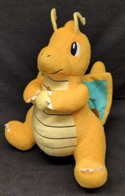 Bandai Spirits Mogu Mogu Time Huge Stuffed Toy Dragonite Grookey Pokemon Dragonite image 1
