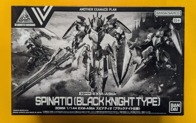 Bandai Spirits 30 MINUTES MISSIONS EXM-A9bk Spinatio (Black Knight Version) imagen 1