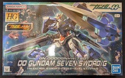 BANDAI NAMCO HG Mobile Suit Gundam 00V Senki double O Gundam Seven Sword/G/Bandai Namco version 61