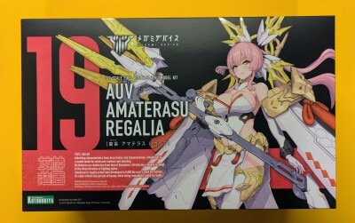 Kotobukiya Megami Device Imperial Miko Amaterasu Regalia Resale Edition Without Bonus KP698R image 1
