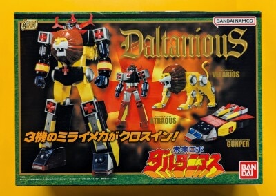 Bandai SMP [SHOKUGAN MODELING PROJECT] Mirai Robo (Future Robot) Daltanious