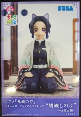 Sega Choconose Premium Figure Demon Slayer: Kimetsu no Yaiba Shinobu Kochou Kocho Pillar Training Edition 图片 1