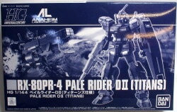 Bandai Spirits HGUG Mobile Suit Gundam Anaheim Laboratory Log Pale Rider DII (Titans Version)
