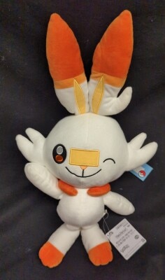 BANDAI SPIRITS Hello Partner Huge Stuffed Toy Gardevoir and Scorbunny Pokemon Scorbunny Bild 1