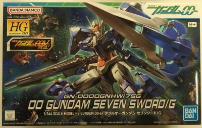 BANDAI NAMCO HG 1/144 Bandai Namco double O Gundam Seven Sword/G 61
