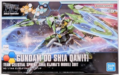 Bandai Spirits HG BUILD FIGHTERS Gundam Double O Shia Quanta Bandai Namco version