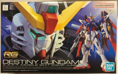 Bandai Spirits RG 1/144 Bandai Namco Destiny Gundam+ notation 11