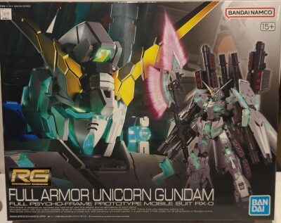 Bandai Spirits RG 1/144 Bandai Namco Full Armor Unicorn Gundam+ 30