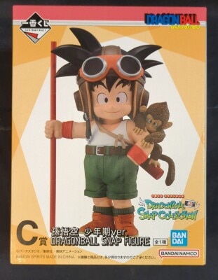 Bandai Spirits Ichiban Kuji Dragon Ball SNAP COLLECTION C Prize Son Goku Shonen ver. DRAGONBALL SNAP FIGURE 圖片 1