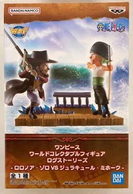BANDAI SPIRITS WCF One Piece Log Stories Roronoa Zoro VS Dracule Mihawk 图片 1