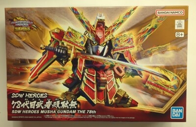 BANDAI SPIRITS SDW HEROES SD Gundam World Heroes Monogatari 78th Generation Musha Gundam 36