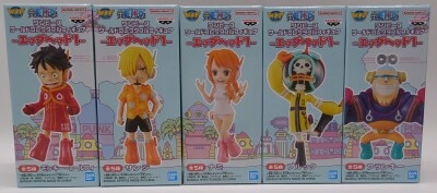 Bandai Spirits World Collectable Figure head 1, Complete 5 Piece Set 圖片 1