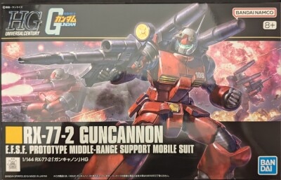 Bandai Spirits HGUC 1/144 Bandai Namco Guncannon + notation 190 imagen 1