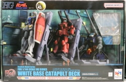 MegaHouse Realistic Model Series Mobile Suit Gundam White Base Catapult Deck ANIME EDITION