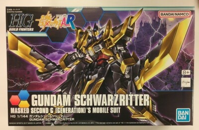 Bandai Spirits HG BUILD FIGHTERS 1/144 Bandai Namco Gundam Schwarzritter 055