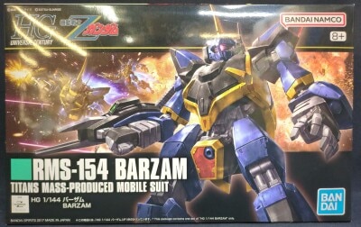 BANDAI SPIRITS HGUC 1/144 Bandai Namco version of Barzam 204