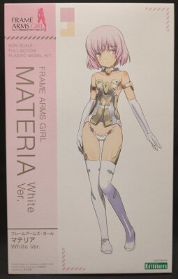 Kotobukiya - Frame Arms Girl Materia White Ver. Resale Edition FG009X image 1
