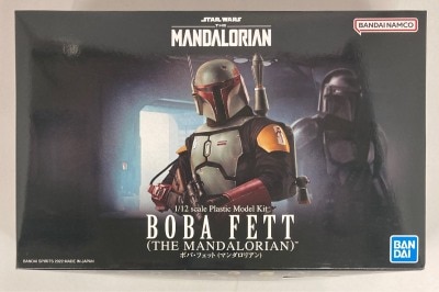BANDAI SPIRITS PLASTIC MODEL KIT BOBA FETT (THE MANDALORIAN) 1/12 Scale Bild 1