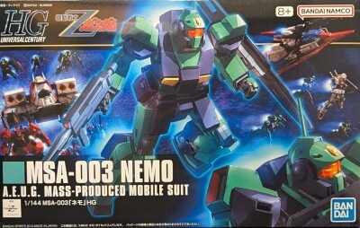 Bandai Spirits HGUC Bandai Namco version Nemo Bandai Namco version + notation 150