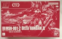 Bandai HGUC 1/144 Mobile Suit Gundam Unicorn Delta Gundam Unit 2 LIMITED รูปภาพ 1